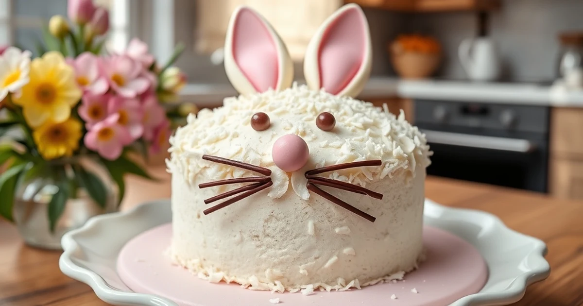 Le gâteau lapin de Pâques facile : une merveille chocolatée à partager